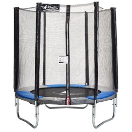 Trampoline ralli bleu-gris ø180