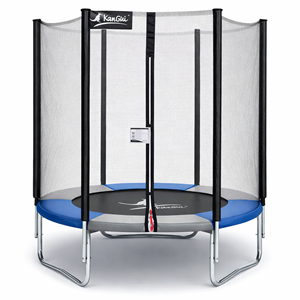 Trampoline ralli bleu-gris ø180