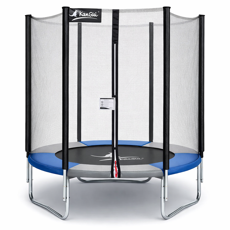 Kangui - Trampoline ralli bleu-gris ø180