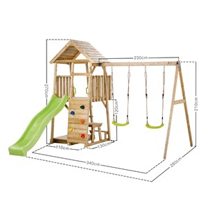 Aire de jeux portique woodi