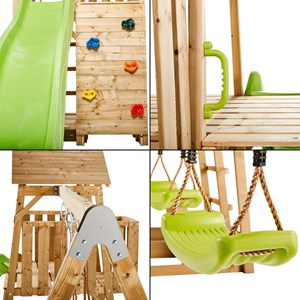 Aire de jeux portique woodi