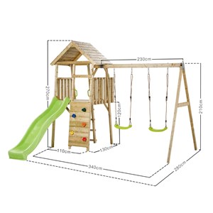 Aire de jeux portique woodi