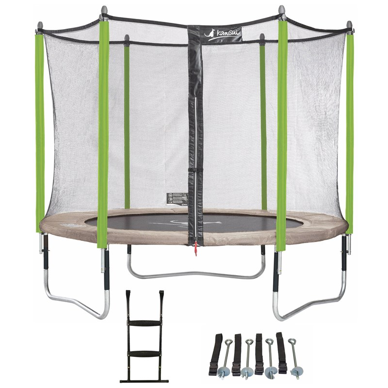 Trampoline jumpi taupe-vert 300