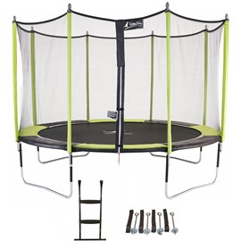 Trampoline jumpi vert-noir 360