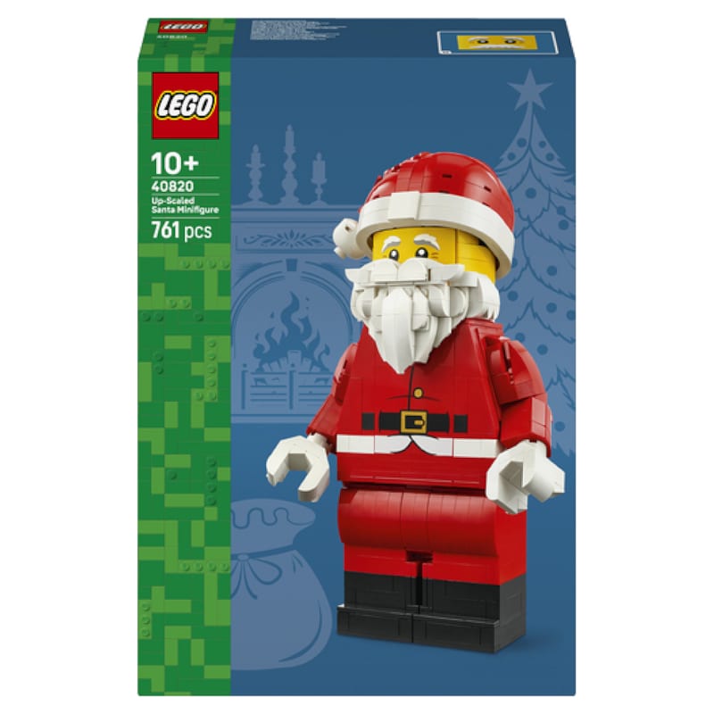 LEGO® Icons Iconic Minifigurine du Père Noël grand format 40820