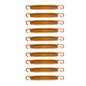 Ressorts trampoline 165mm gold