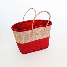 Panier de plage - ivato gm rouge