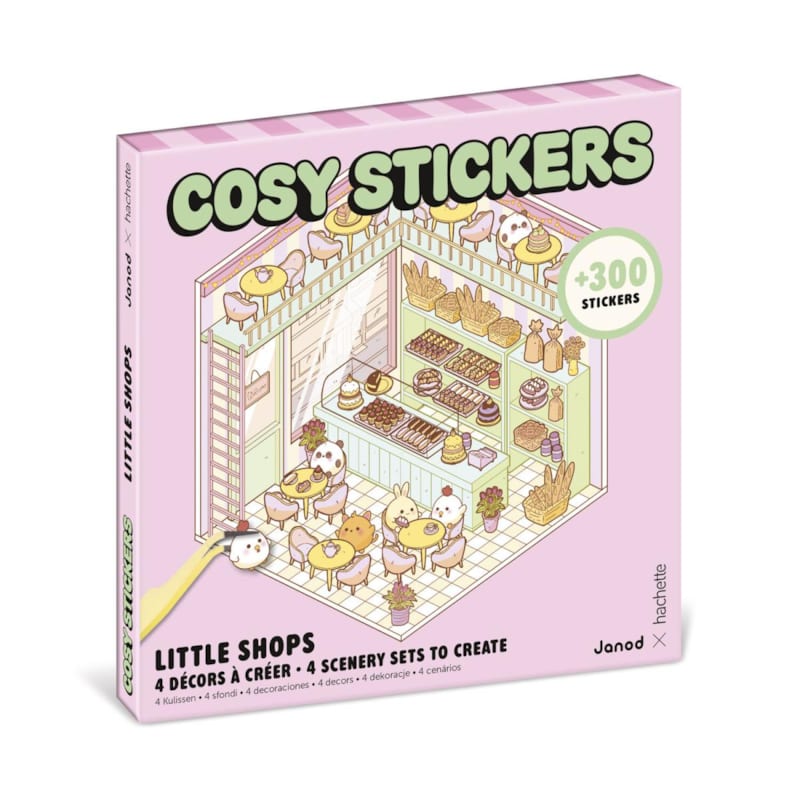 Cosy stickers : little shop