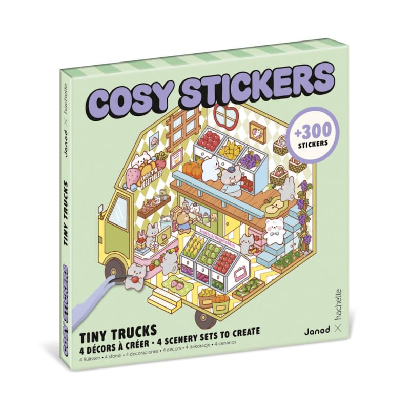 Cosy stickers : tiny truck