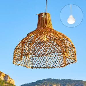 Suspension solaire bohème beige aria