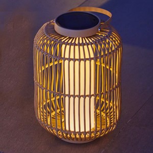 Lanterne solaire marron mariel
