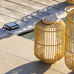 Lanterne solaire marron mariel