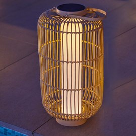 Lanterne solaire marron mariel