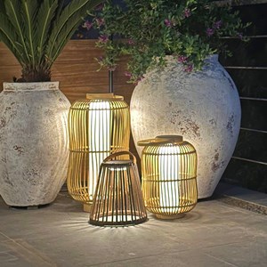 Lanterne solaire marron mariel