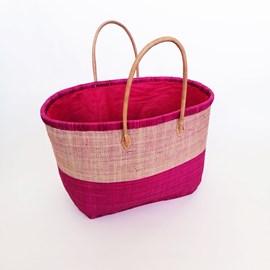 Panier de plage - ivato gm fuchsia