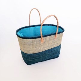 Panier de plage - ivato gm turquoise