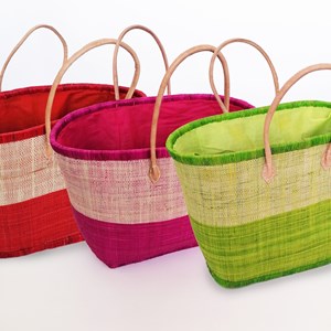 Panier de plage - ivato gm turquoise