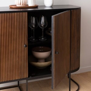 Buffet en bois de manguier