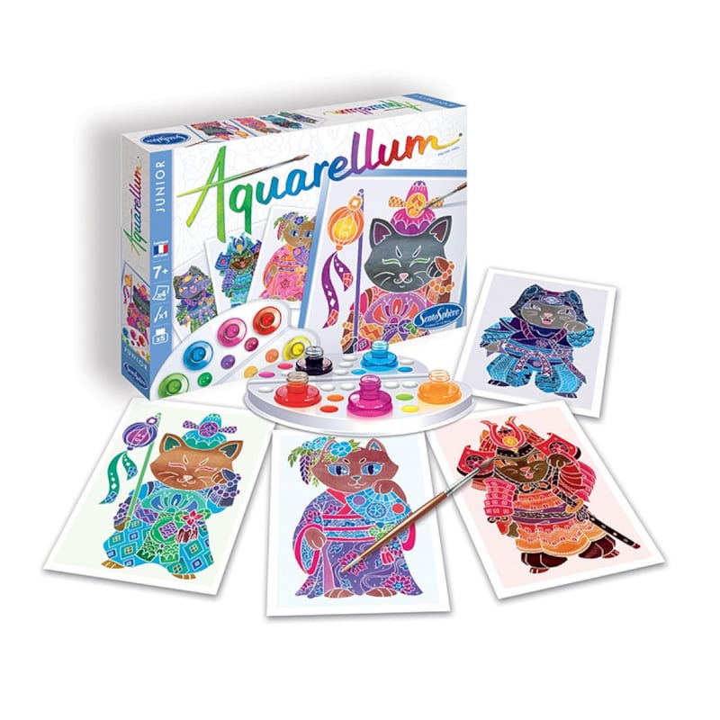 Aquarellum junior - maneki neko