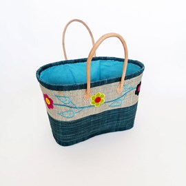 Panier de plage - namakia mm turquoise