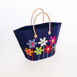 Panier de plage - majunga gm bleu marine
