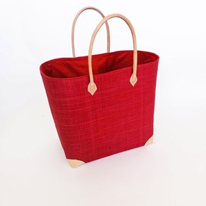 Panier de plage - tamatave sgm rouge
