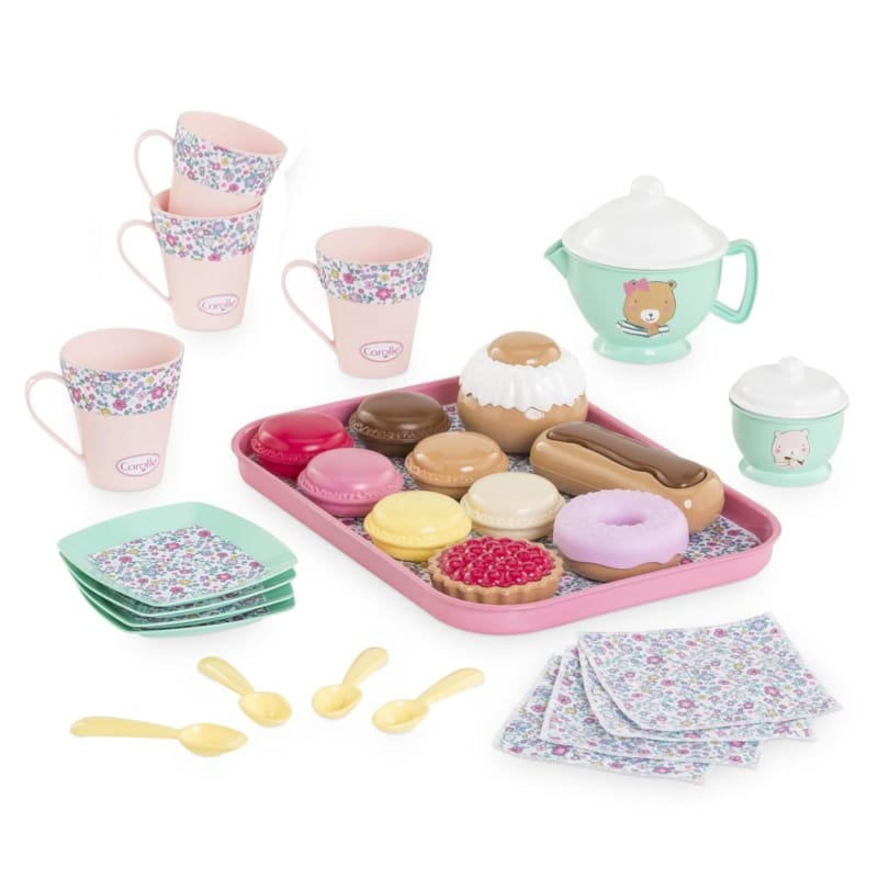 Ma dinette the et gouter - 30 accessoires pour poupons-poupees