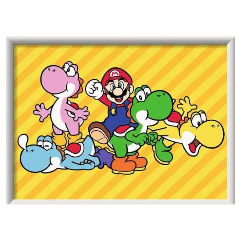Creart kids 18x24cm mario et yoshi