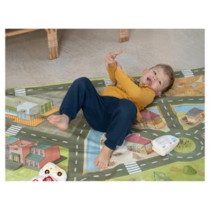 Tapis éveil ville simple et urbain