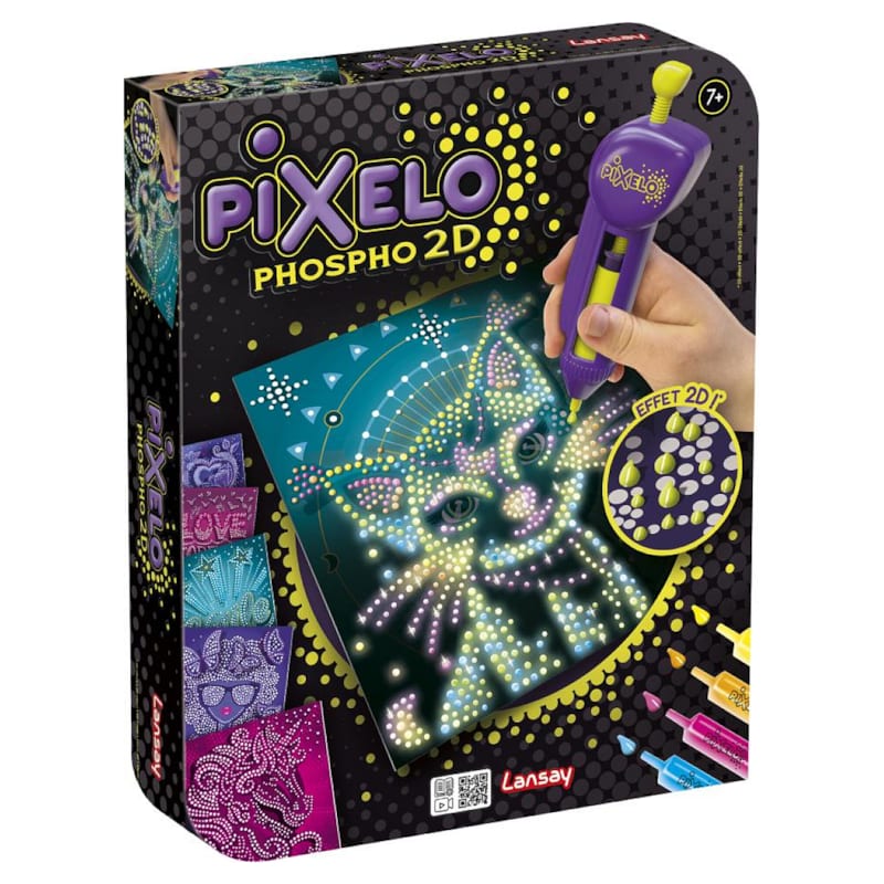 Pixelo dessin phospho 2d