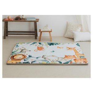 Tapis éveil safari simple et animaux