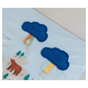 Tapis sensoriel monde nuages et miroir