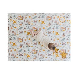 Tapis sensoriel mer étoiles et miroir