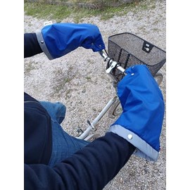 Les manchons lumineux de suzon (guidon courbé) bleu marine