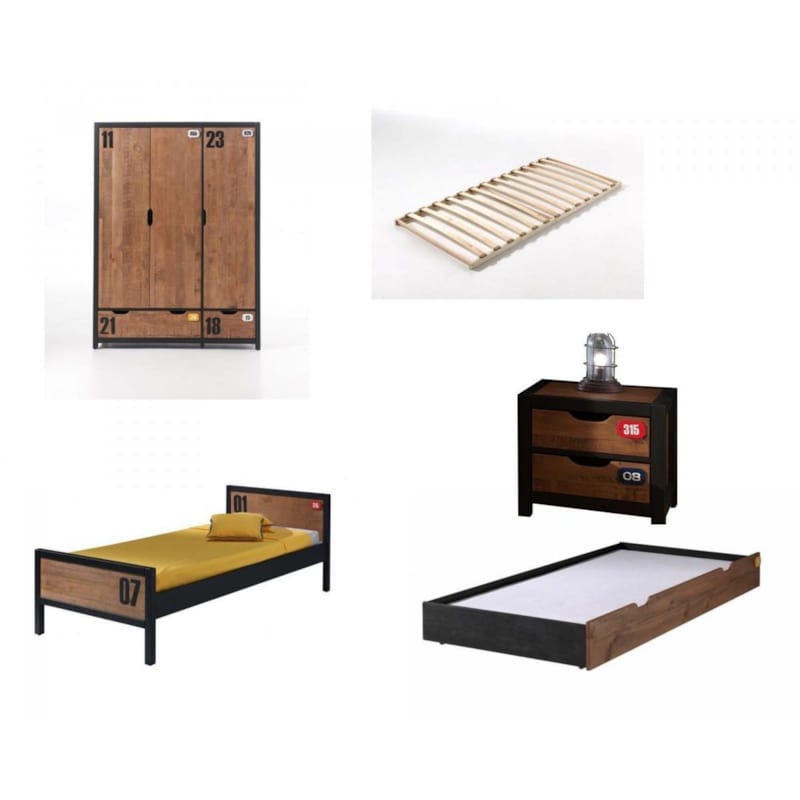 Ensemble de meubles alex avec armoire