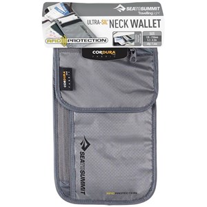 Pochette de sécurité sea to summit ultra-sil neck wallet rfid