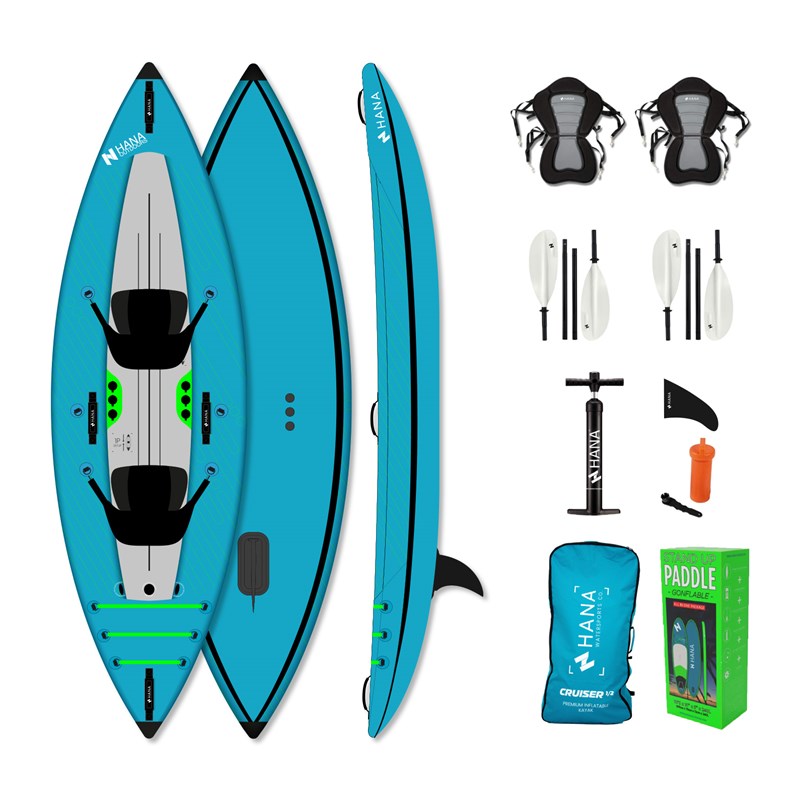 Pack kayak 1-2 p cruiser dropstitch