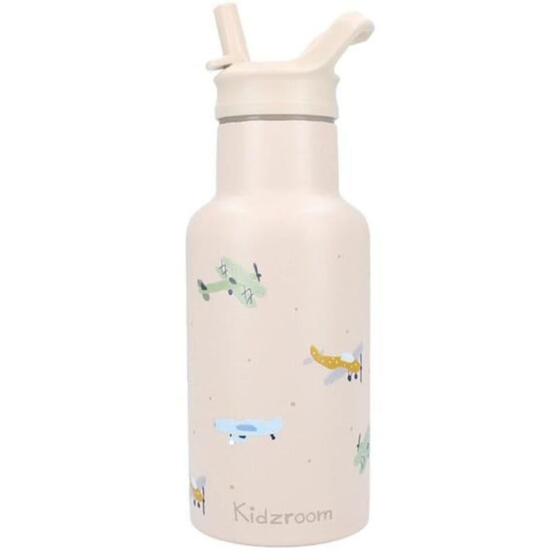 Gourde avions beige (350 ml) (Kidzroom) - Couverture