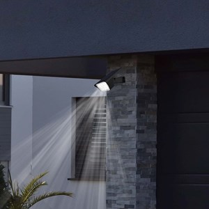 Lot de 4 spots solaires noir curtis