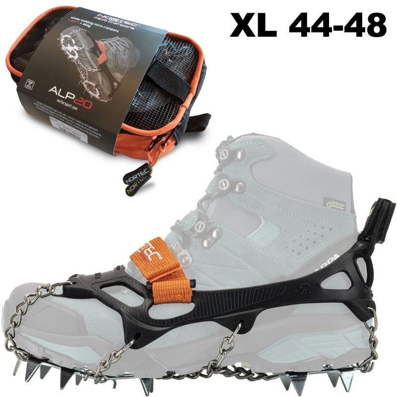 Crampons à neige et glace nortec alp 2.