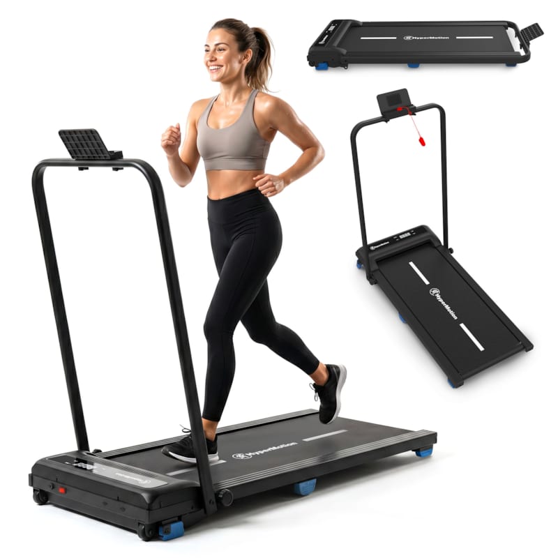 Tapis de marche et course 2-en-1 walkpad hypermotion sous bureau