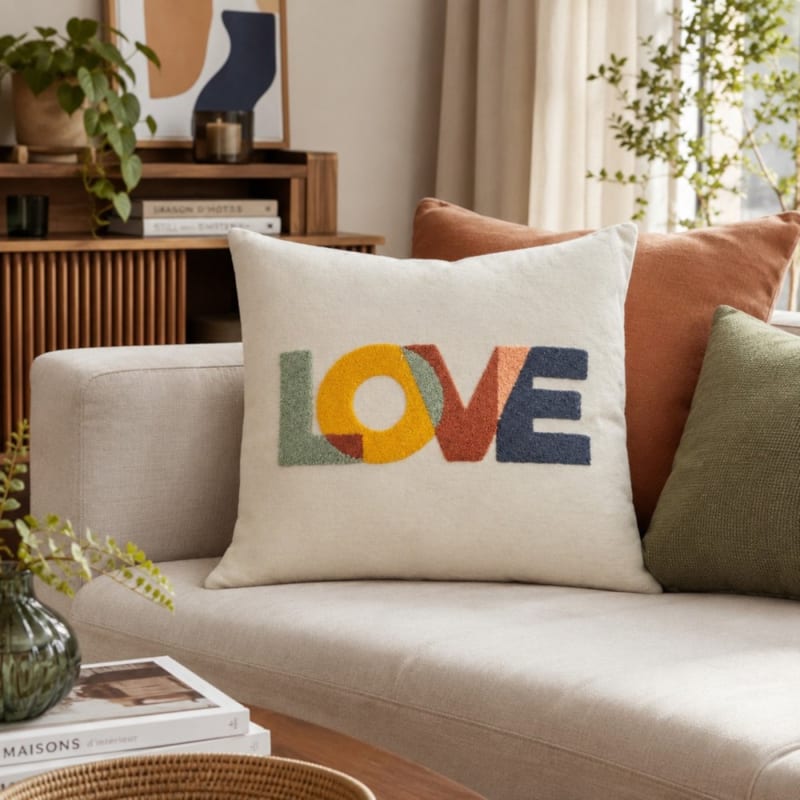 Coussin 40x40 love