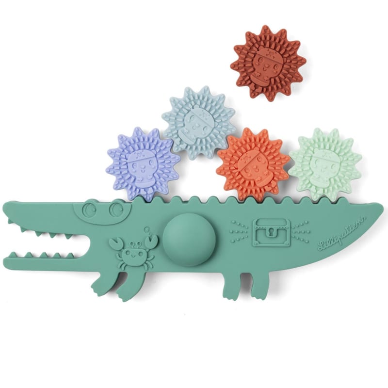Balancier crocodile pour le bain