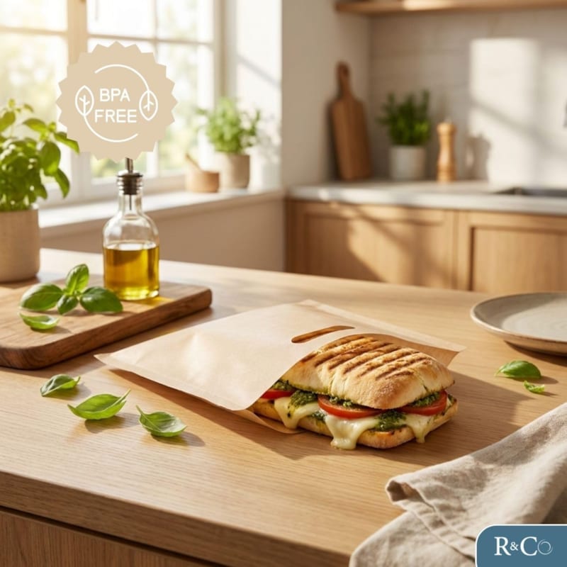 R&co® lot de 18 toaster bags réutilisables pour grille-pain, four et air fryer (Ranji) - Image 1