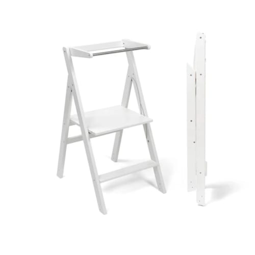 Ette Tete - Tour d'apprentissage pliable « step'n'fold », blanc