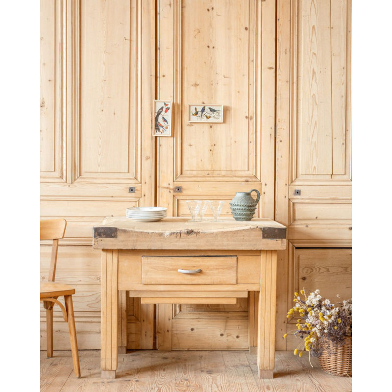 Meuble de métier en bois n°405