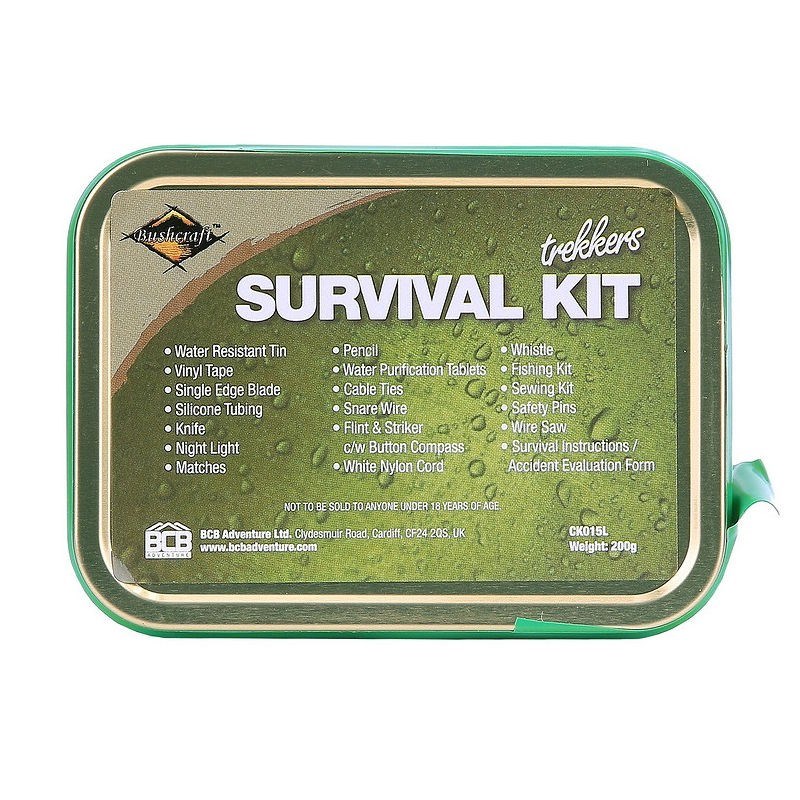 Kit de survie bcb trekkers survival kit