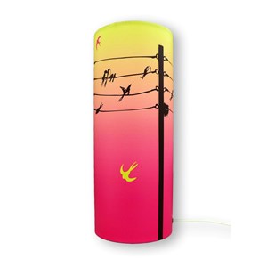 Lampe de chevet enfant hirondelles