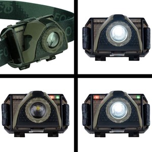 Lampe frontale fosco tundra zoom led