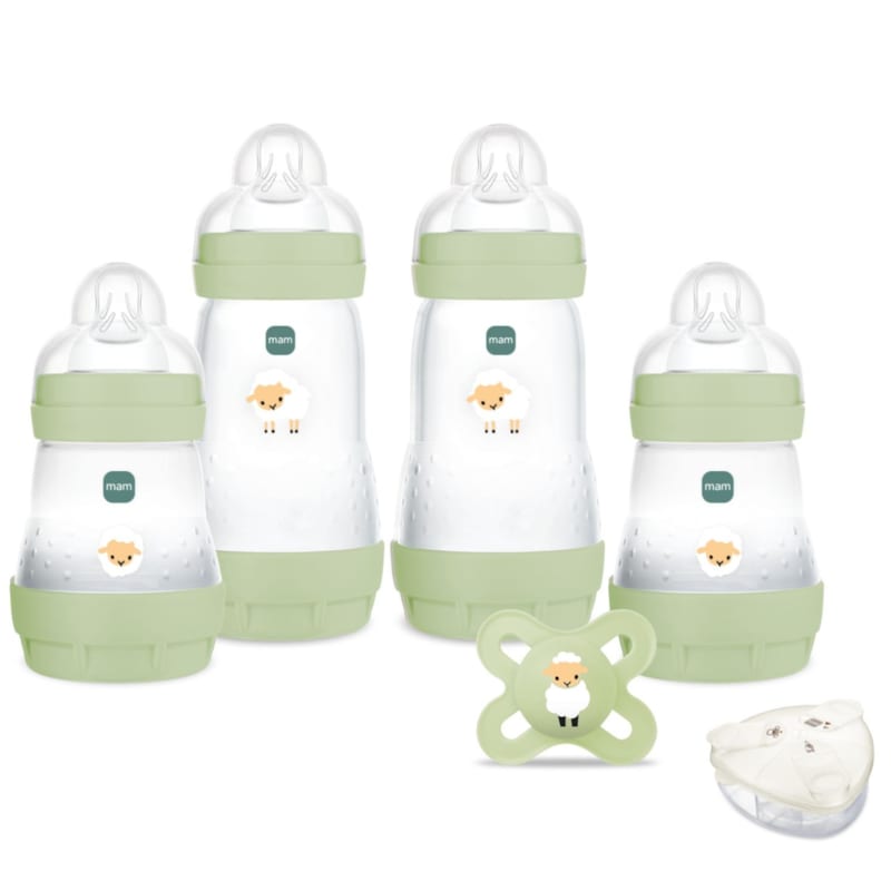 Coffret naissance nature (4 biberons+1 sucette+1 boîte doseuse)